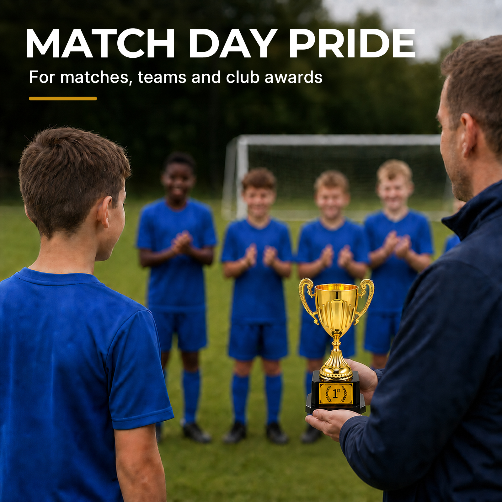 Illustrative football club award presentation